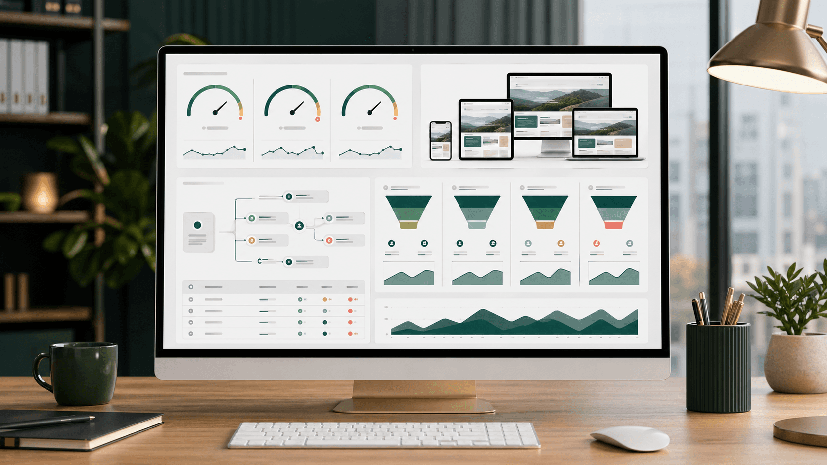 Performance- und Conversion-Dashboard für moderne Next.js-Websites