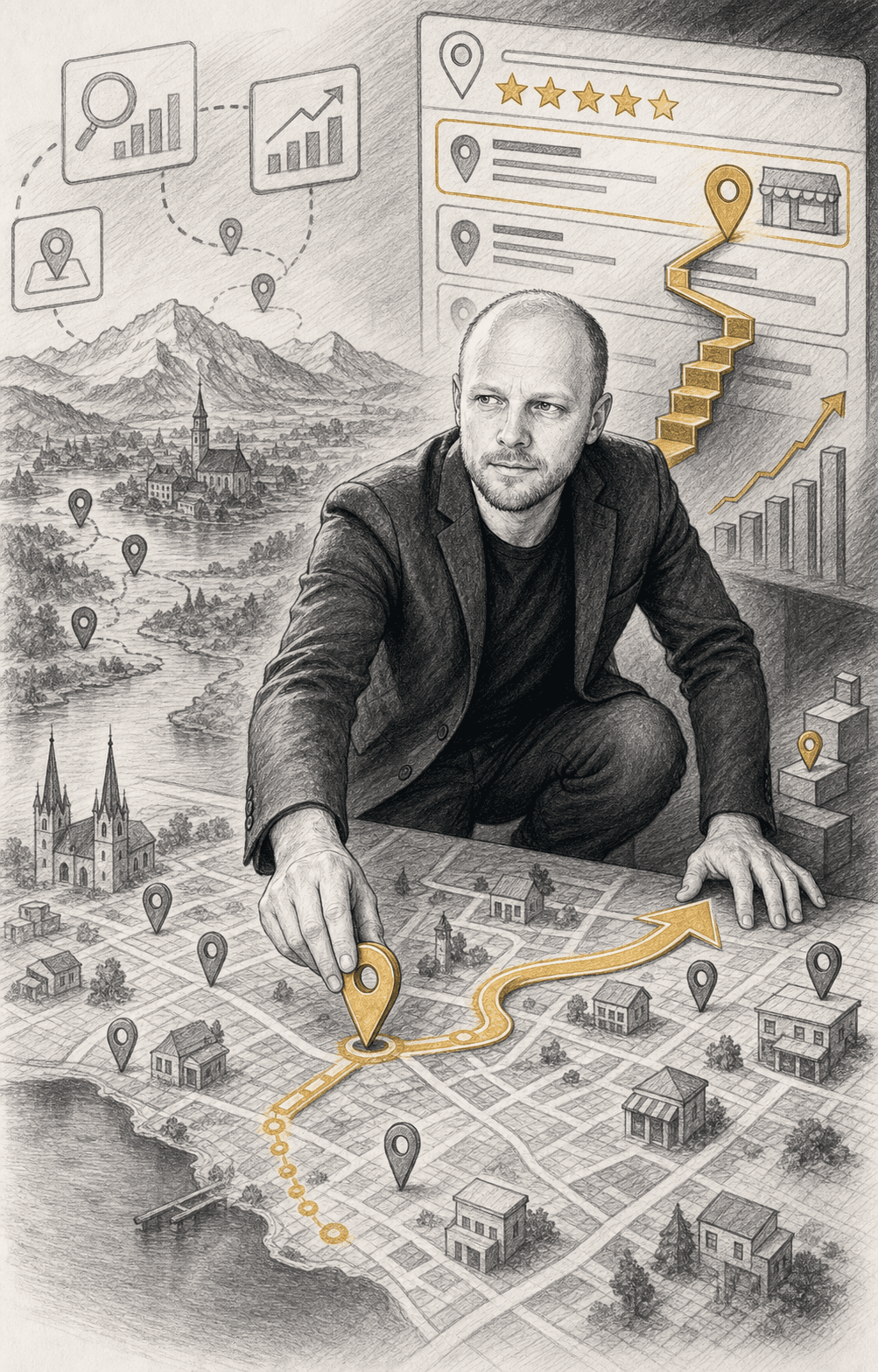 Visual Local SEO – mappa e segnali di ranking per l'Italia